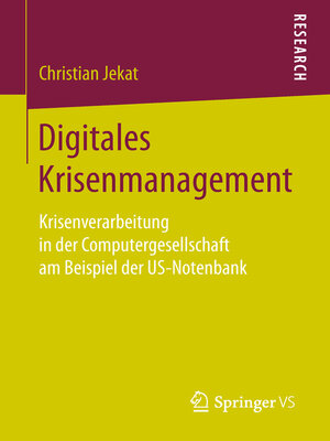 cover image of Digitales Krisenmanagement